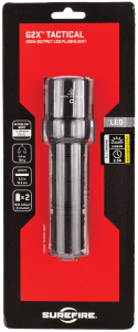 Surefire G2X Flashlight in Black (5.2") - G2XCBK