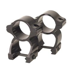 Leupold See Thru Rings w/Gloss Black Finish 57395