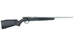 Savage 70802 B17 FVSS Bolt 17 HMR 21" 10+1 Synthetic Black Stk Stainless