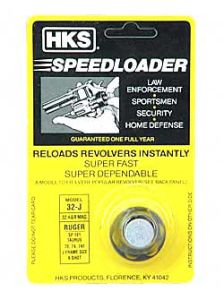 Hks Speedloader, 32 H&r, Fits Taurus 73, Ruger Sp10,1 Black 32j