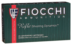 Fiocchi Ammunition .308 Winchester/7.62 NATO Boat Tail Soft Point, 165 Grain (20 Rounds) - 308D