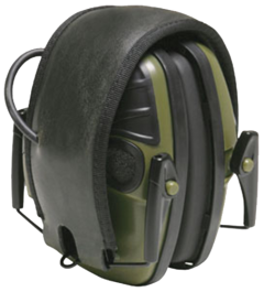 Howard R01526 IMPACT Sport Black Electronic Ear Muff 2AA