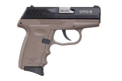 SCCY CPX-3 Gen3 .380 ACP 10+1 3.10" Pistol in Flat Dark Earth - CPX-3CBDE