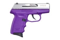 SCCY CPX-3 Gen3 .380 ACP 10+1 3.10" Pistol in Purple - CPX-3TTPU