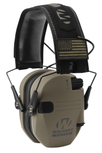 Walkers Game Ear Razor Patriot Earmuff 23 dB Flat Dark Earth