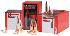 Hornady Rifle Bullet 22 Cal. 52 Grain Boat Tail Hollow Point 100/Box 2249