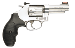 Smith & Wesson 63 .22 Long Rifle 8-Shot 3" Revolver in Stainless - 162634