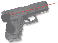 Crimson Trace LG629 Lasergrip Red Glock Gen3 Sub-Cmpct 29/30 Rear Activation