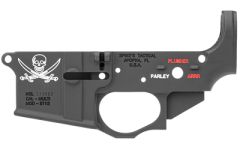 Spikes STLS016-CFA Lower Forged Pirate Multi-Caliber AR Platform Black