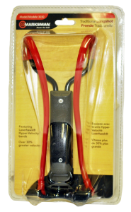 Marksman 3030 Laserhawk Talon Grip Slingshot Black/Red